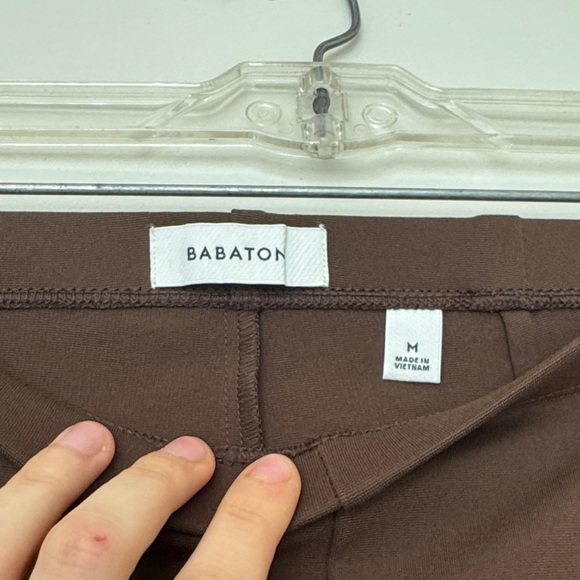 NWT Babaton Aritzia Palisades Brown Legging/Trouser - M - Picture 7 of 7